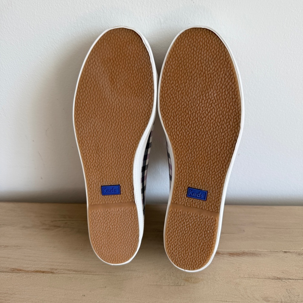 Keds x Kate Spade New York Triple Kick Platform Gingham Sneakers - Picture 8 of 13